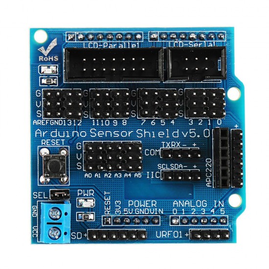 3pcs Sensor Shield V5.0 Sensor Expansion Board for DIY Electronic Building Blocks of Robot Parts