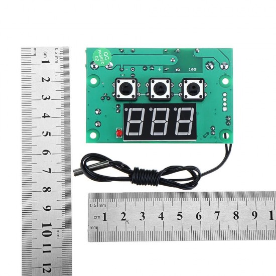 3pcs XH-W1302 High Precision Digital Temperature Controller Special For 12V Input 24V Output Semiconductor Refrigeration Chip