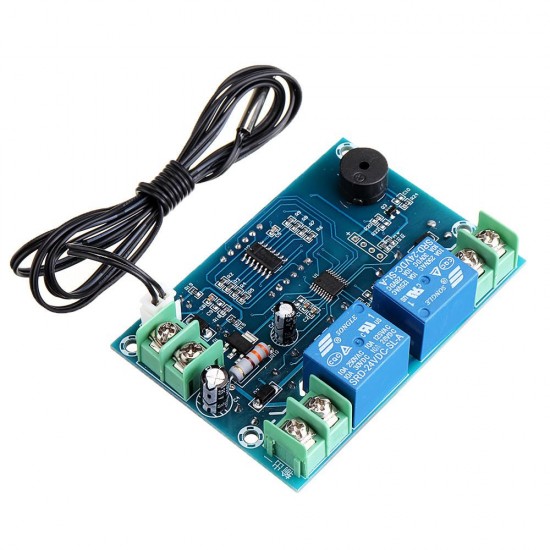 3pcs XH-W1316 Thermostat Control + Acceleration 2 Relay Temperature Controller DC24V High and Low AlController