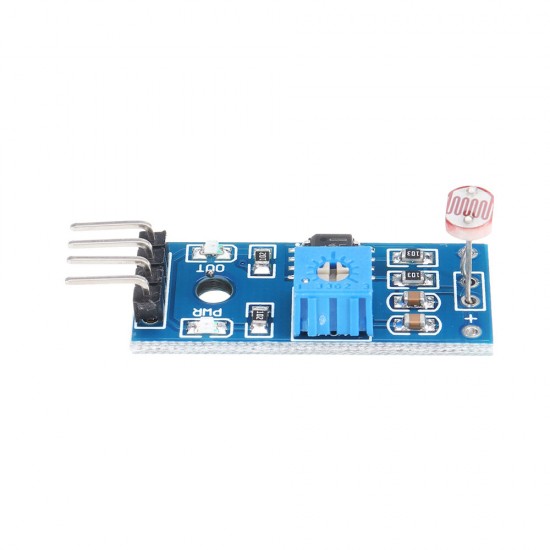 4pin Optical Sensitive Resistance Light Detection Photosensitive Sensor Module for Arduino - products that work with official Arduino boards