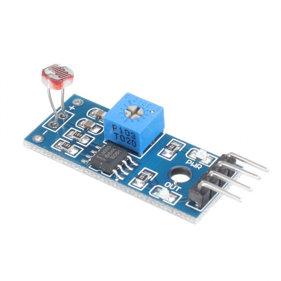 4pin Optical Sensitive Resistance Light Detection Photosensitive Sensor Module for Arduino - products that work with official Arduino boards