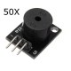 50Pcs 3.5-5.5V Standard Passive Buzzer Module