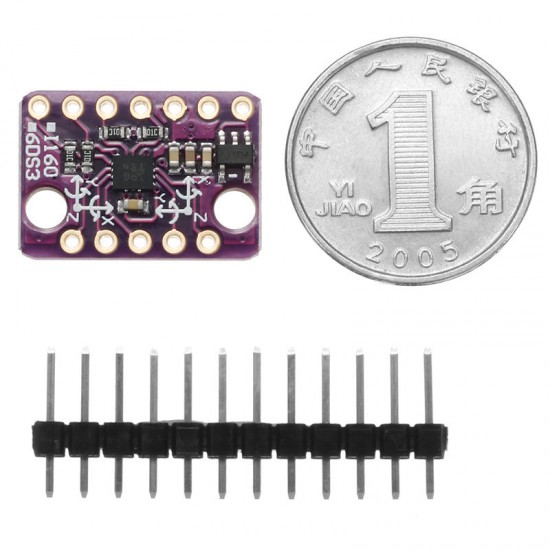 5Pcs GY-BMI160 Module 6DOF 6 Axis Angular Velocity Gyroscope + Gravity Acceleration Sensor IICSPI