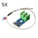 5Pcs MAX6675 Sensor Module With Thermocouple Cable 1024 Celsius High Temperature Available