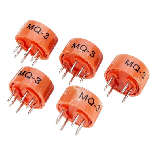 5Pcs MQ-3 Alcohol Sensor Module Alcohol Ethanol Gas Sensitive Detection AlTester