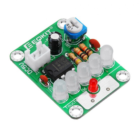 5pcs DC 5V Touch Delay Light Electronic Touch LED Board Light For DIY