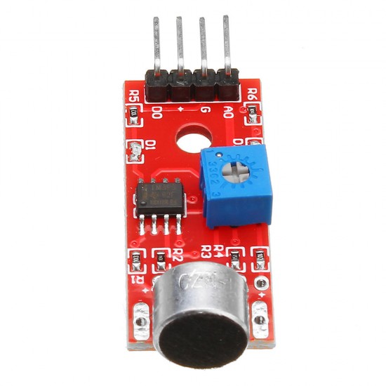 5pcs KY-037 4pin Voice Sound Detection Sensor Module Microphone Transmitter Smart Robot Car for Arduino - products that work with official Arduino boards