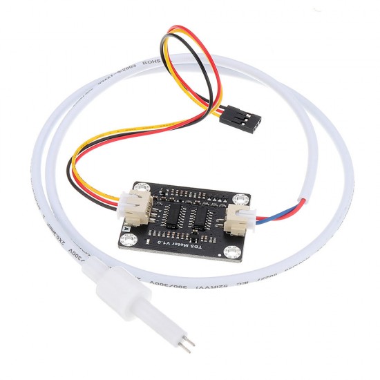 Analog TDS Sensor Water Conductivity Sensor Tester Liquid Detection Water Quality Monitoring