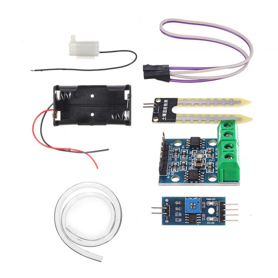 Automatic Irrigation Module DIY Set for Soil Moisture Detection and Automatic Water Pumping