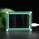 CO2 Carbon Dioxide + PM2.5 Detector Module Air Quality Gas Sensor Tester Detector with 2.8Inch TFT Display Monitoring Home Office Car Tools