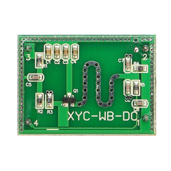 DC 3.3V To 20V 5.8GHz Microwave Radar Sensor Intelligent Trigger Sensor Switch Module For Home Control Anti-interfere