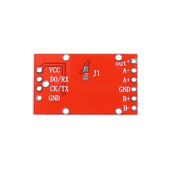 HX711 Dual-channel 24-bit A/D Conversion Pressure Weighing Sensor Module with Metal Shied