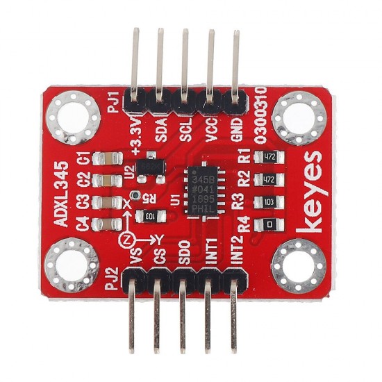 ADXL345 Digital Tilt Sensor Acceleration Module Compatible with Micro Bit IIC/SPI