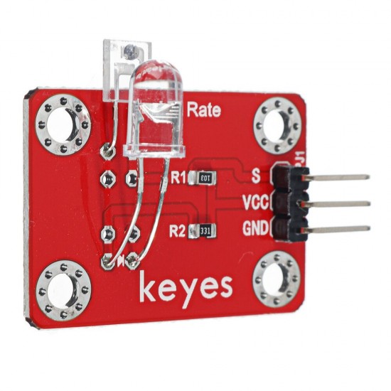 Finger Heartbeat Module(Pad hole) with Pin Header Board Analog Signal