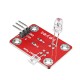 Finger Heartbeat Module(Pad hole) with Pin Header Board Analog Signal