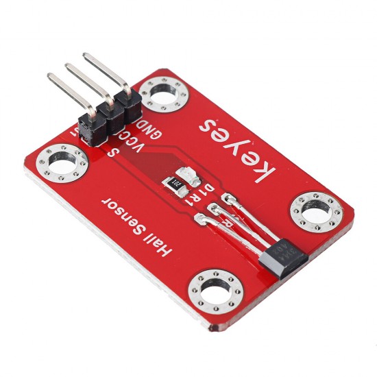 Hall Sensor (pad hole) with Pin Header Module Digital Signal