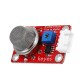 MQ-2 Smoke Sensor Anti-reverse Plug White Terminal Gas Sensor Module Board Support micro bit