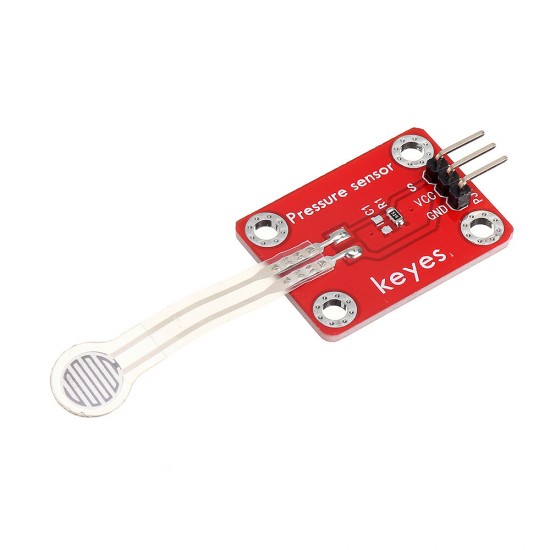 Resistive Film Pressure Sensor Module Pin Header Analog Signal 200mm