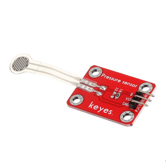 Resistive Film Pressure Sensor Module Pin Header Analog Signal 200mm