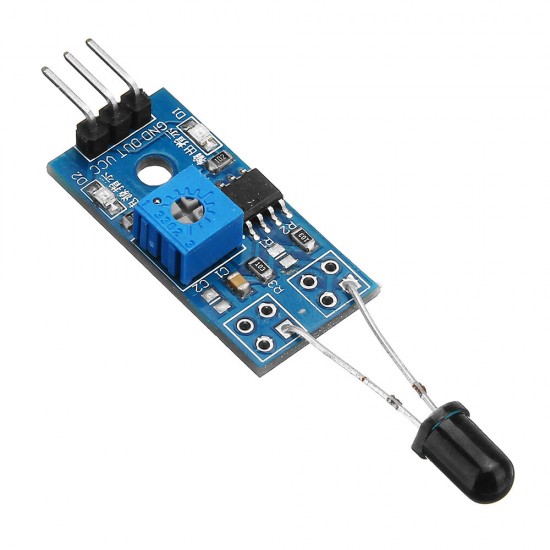 LM393 3 Pin IR Flame Detection Sensor Module Fire Detector Infrared Receiver Module