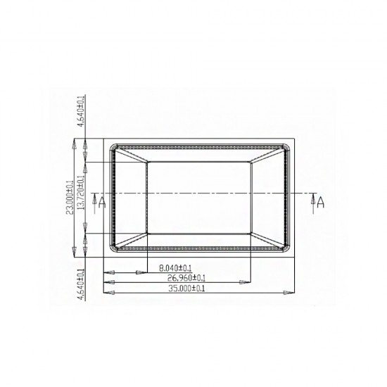 R311 Big Size Sensor Area Capacitive Fingerprint Access Control Module Scanner Fingerprint Reader