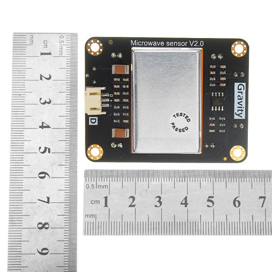 SEN0192 Microwave Motion Sensor Module Non-contact Detection Long Detection Distance and High Sensitivity with Light DC5V