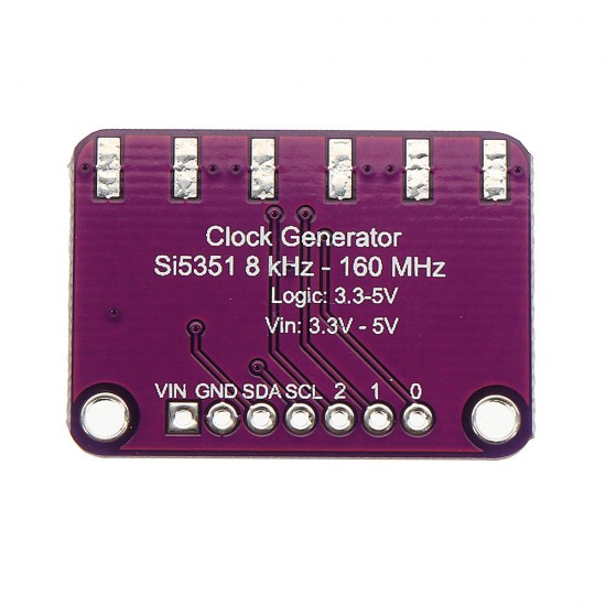 SI5351 Clock Signal Generator Module GY-SI5351 High Frequency Signal Wave Frequency 8KHz-160MHz