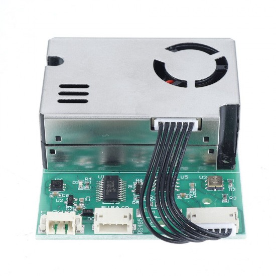 SM300D2 7-in-1 PM2.5 + PM10 + Temperature + Humidity + CO2 + eCO2 + TVOC Sensor Tester Detector Module for Air Quality Monitoring