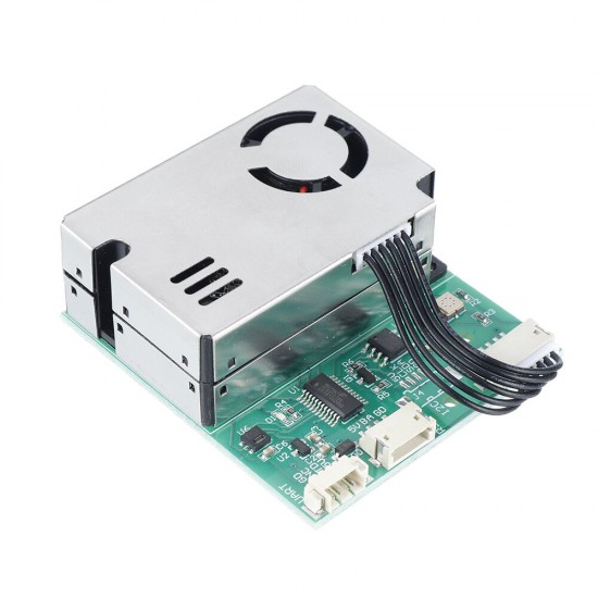 SM300D2 7-in-1 PM2.5 + PM10 + Temperature + Humidity + CO2 + eCO2 + TVOC Sensor Tester Detector Module for Air Quality Monitoring