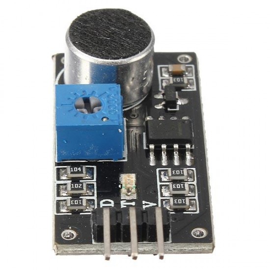 Sound Sensor Detection Module LM393 Chip Electret Microphone