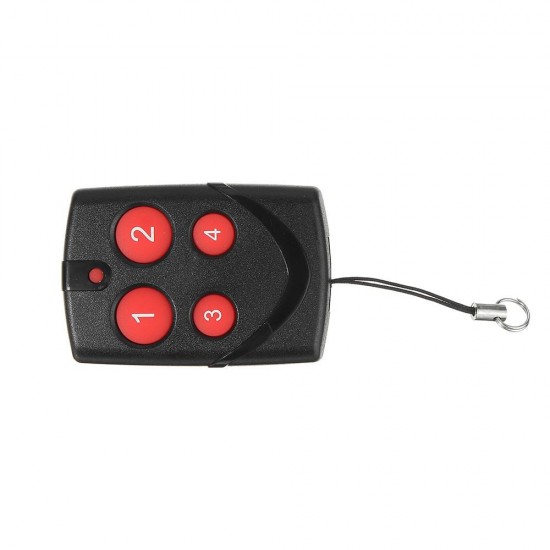 12V Universal 4CH Channel Copy Wireless Remote Control Multi-frequency Learning Code Transmitter