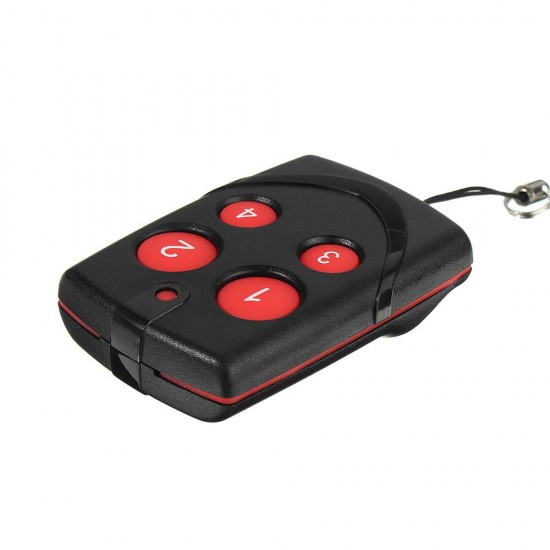 12V Universal 4CH Channel Copy Wireless Remote Control Multi-frequency Learning Code Transmitter