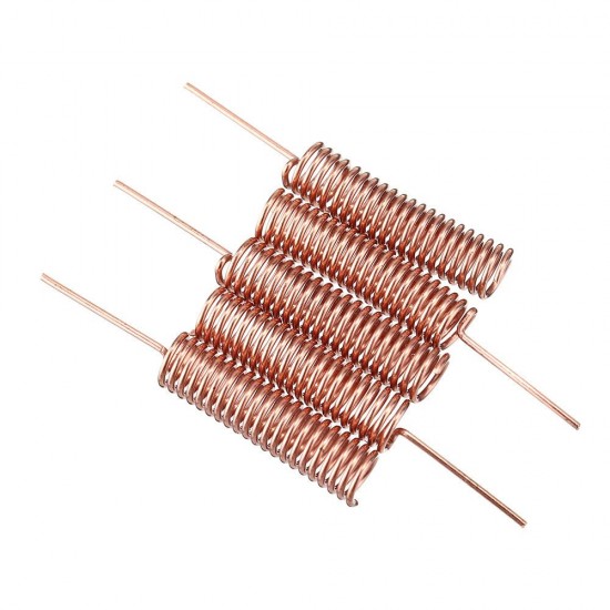 25Pcs 433MHz Internal Build-in Spring Antenna Copper Solder 34mm