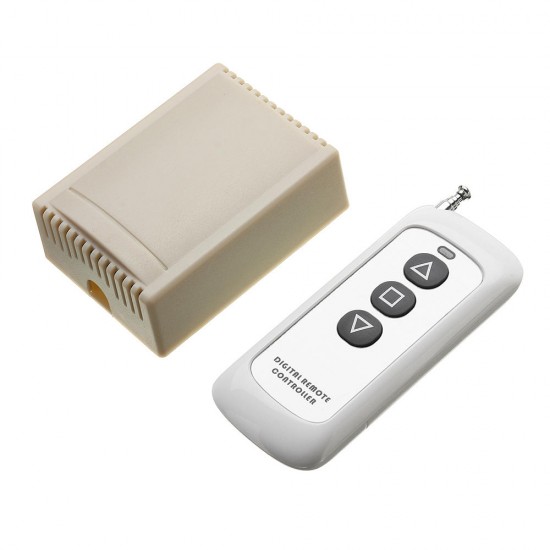 315MHz 12V Motor Forward Reverse Controller Wireless Remote Control Switch With 3 Button Transmitter