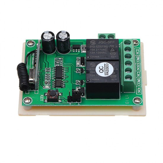 315MHz 12V Motor Forward Reverse Controller Wireless Remote Control Switch With 3 Button Transmitter