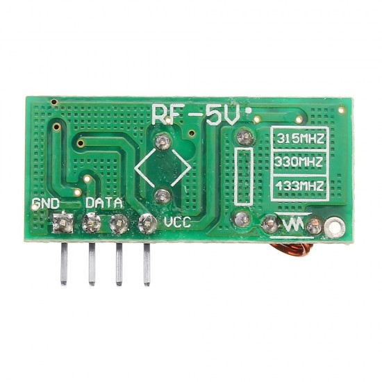 3Pcs 315MHz XD-FST XD-RF-5V Wireless Transmitter Receiver Module Board Not Super-heterodyne