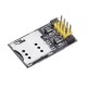 3Pcs SIM800L ESP-800L GPRS GSM Module Micro SIM Card Core Board Pin Compatible ESP8266 ESP32 Wireless Module 5V DC