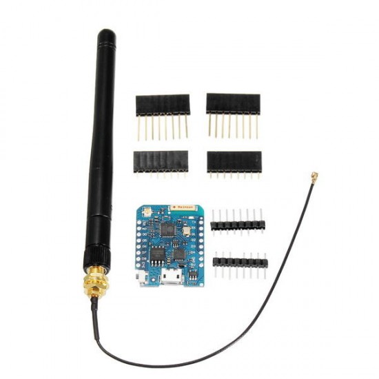 3Pcs D1 Mini Pro-16 Module + ESP8266 Series WiFi Wireless Antenna