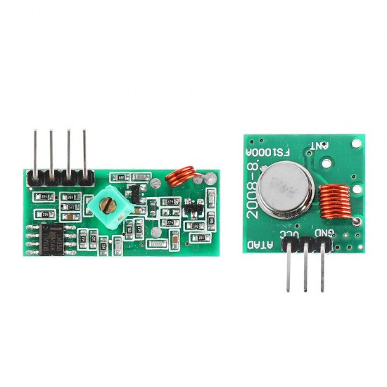 3pcs 433Mhz RF Decoder Transmitter With Receiver Module Kit For MCU Wireless