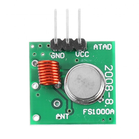 3pcs 433Mhz RF Decoder Transmitter With Receiver Module Kit For MCU Wireless