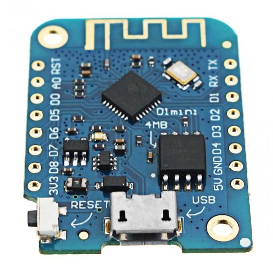 3pcs D1 Mini V3.0.0 WIFI Internet Of Things Development Board Based ESP8266 4MB for Arduino - products that work with official Arduino boards