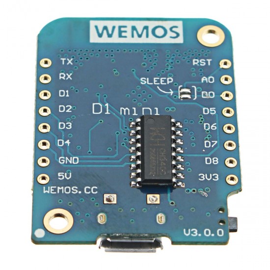 3pcs D1 Mini V3.0.0 WIFI Internet Of Things Development Board Based ESP8266 4MB for Arduino - products that work with official Arduino boards