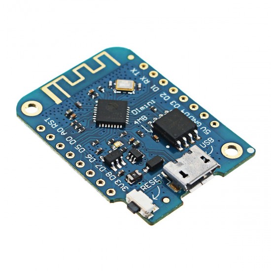 3pcs D1 Mini V3.0.0 WIFI Internet Of Things Development Board Based ESP8266 4MB for Arduino - products that work with official Arduino boards