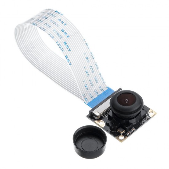 3pcs OV5647 Fisheye Wide-angle Night Vision Camera 500W Pixel 1080P Module Support For Raspberry PI 4B/3B+