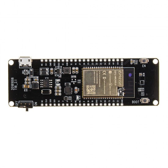 3pcs T-Energy ESP32 8MByte PSRAM WiFi bluetooth Module 18650 Battery ESP32-WROVER-IB Development Board