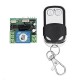 433MHz 12V Single Channel Learning Code Controller Access Control Remote Control Switch With 2 Button Transmitter