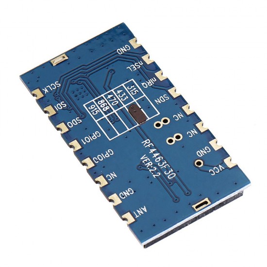 433MHz RF4463F30 1W High Power Ultra Long Range Wireless Front End Transceiver Module FSK GFSK SI4463