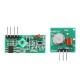 5Pcs 433Mhz Wireless RF Transmitter and Receiver Module Kit