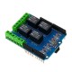 5V 4CH 4 Channel Relay Shield Extended Relay Module for Arduino - products that work with official Arduino boards