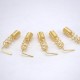 5pcs Copper GSM GPRS Straight / Bent Spring Antenna Bold Copper Spiral Coil Wound Antenna GSM Motherboard Welding DIY